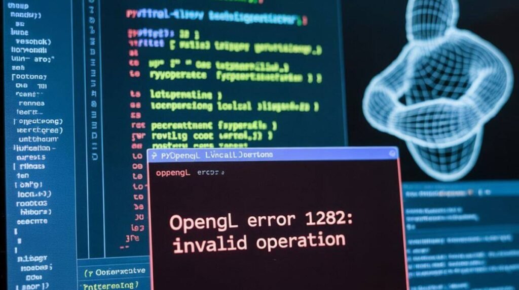Opengl error 1282  INVALID OPERATION