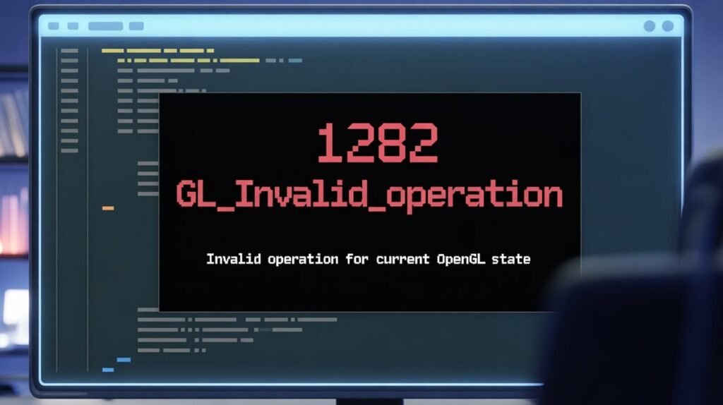 Opengl error 