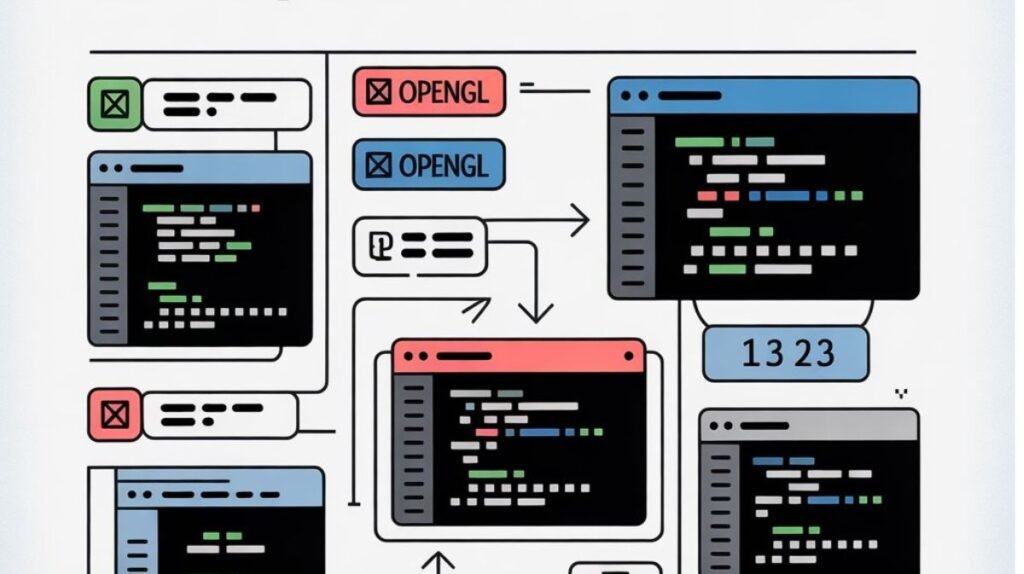 Opengl error 1282 step by step 