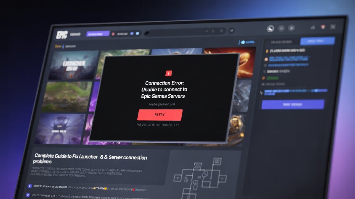 Epic games connection error