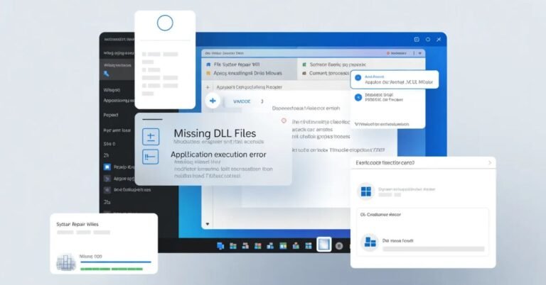 How to Fix Missing DLL Files and Application Execution Errors on Windows 10/11
