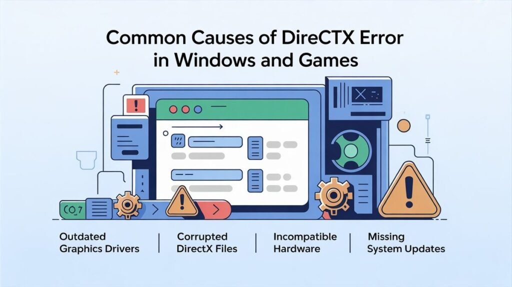 Common Causes of DirectX Error