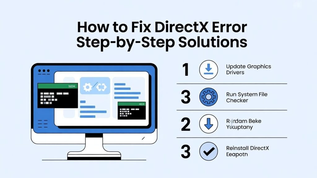 Fix DirectX Error: Step-by-Step 