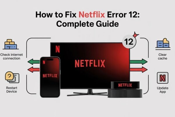 How to Fix Netflix Error