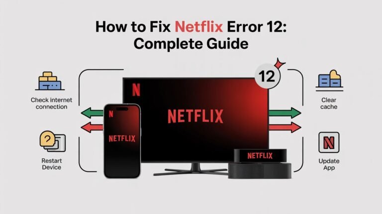 How to Fix Netflix Error