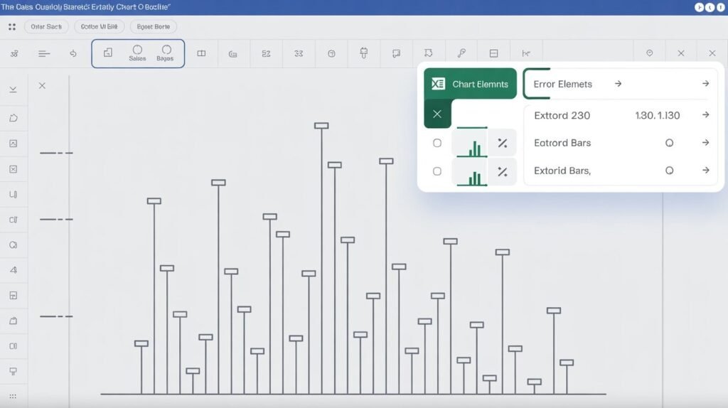 How to Add Error Bars in Excel Line Graphs