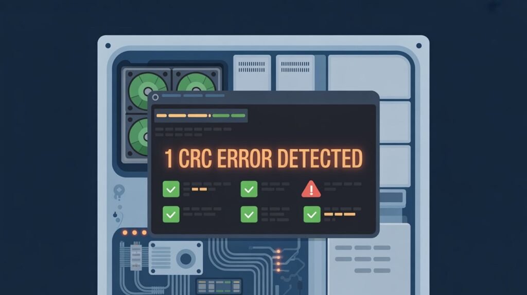 Is 1 CRC Error Bad