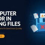Computer Error in Saving Files