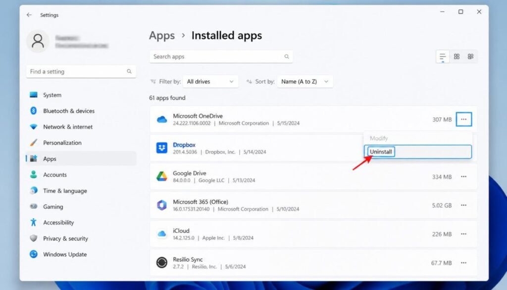 Fix 7 Check for Third-Party Sync Client Conflicts