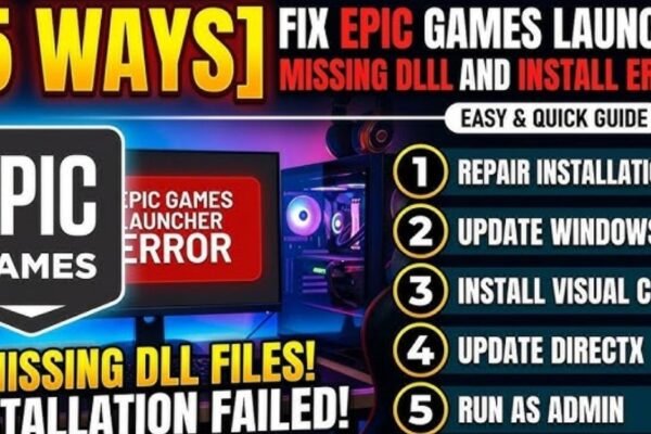 How to Fix Missing DLL Files on Windows: 5 Easy Ways