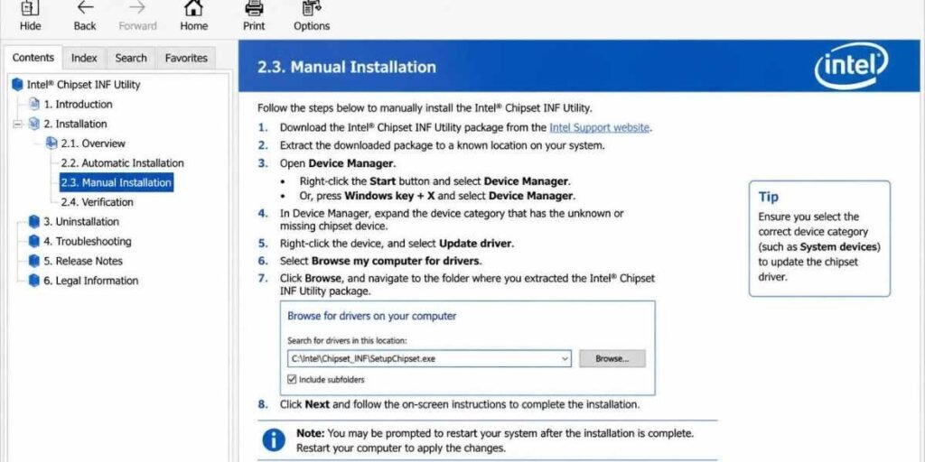 nstall the Intel Management Engine Interface