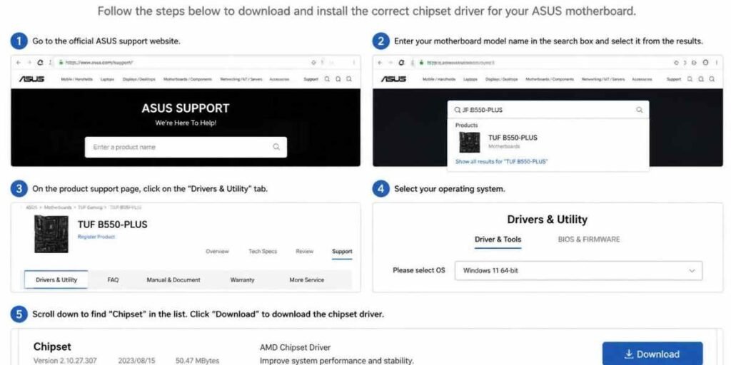  Download the Chipset Driver