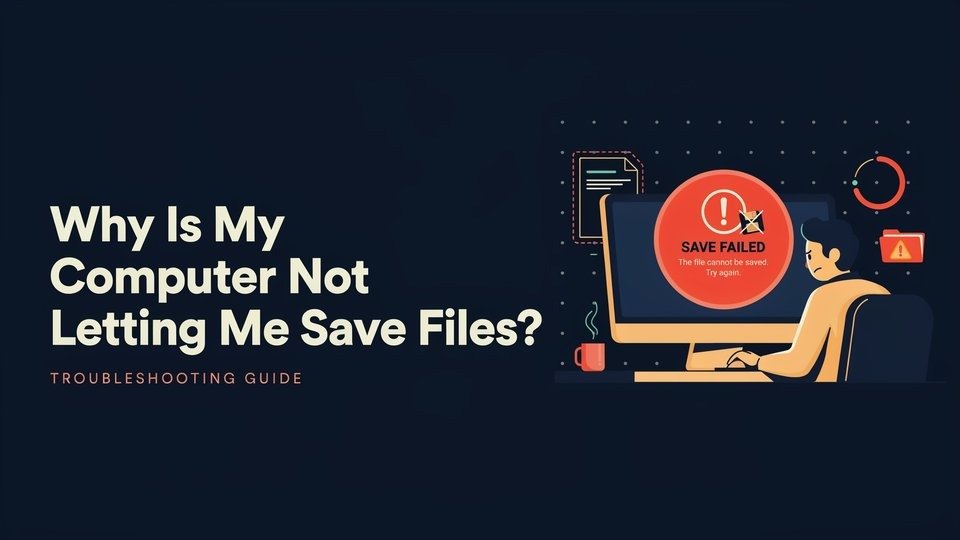 Why Is My Computer Not Letting Me Save 