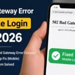 Bad Gateway Error