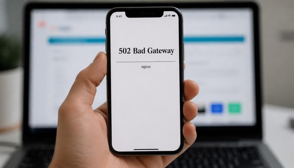 Fix Bad Gateway Error on iPhone
