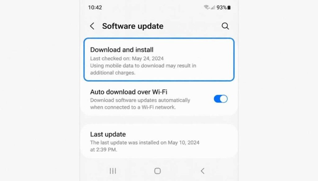 Update All Apps and System Software