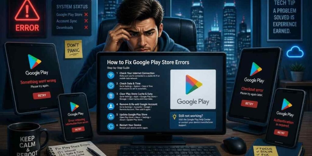 Common Causes of Google Play Store Problems