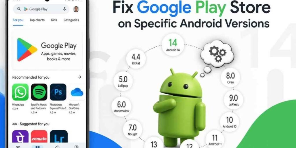 Play Store Fix for Android 12 13 and 14