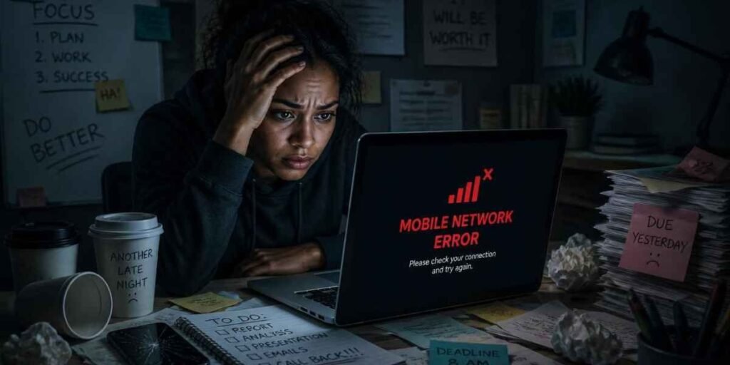 How to Fix Mobile Network Errors on Phone