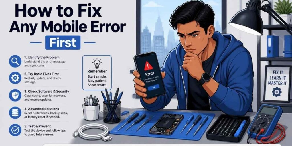 Basic Steps to Fix Any Phone Error Fast
